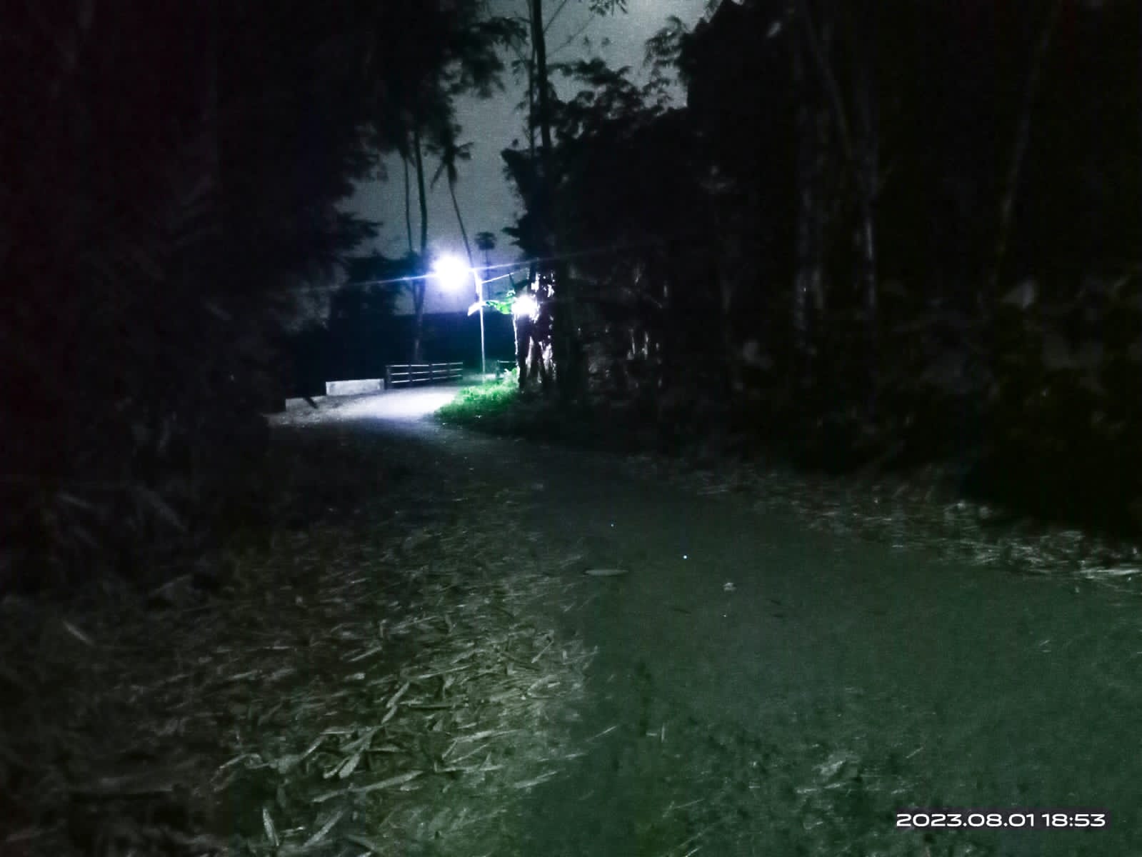 Penambahan 140 Lampu PJU Jadikan Desa Babakan Semakin Benderang