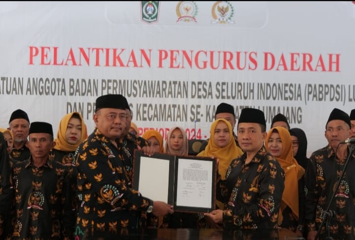 PELANTIKAN PABPDSI KABUPATEN LUMAJANG DAN PABPDSI KECAMATAN SE-KABUPATEN LUMAJANG