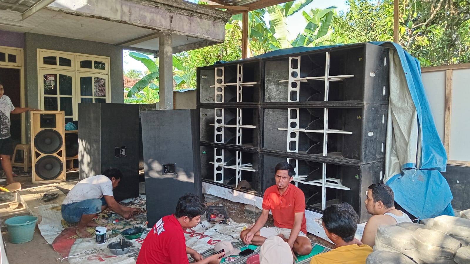 PERSIAPAN KARNAVAL DESA BODANG, DUSUN RANDUAGUNG.