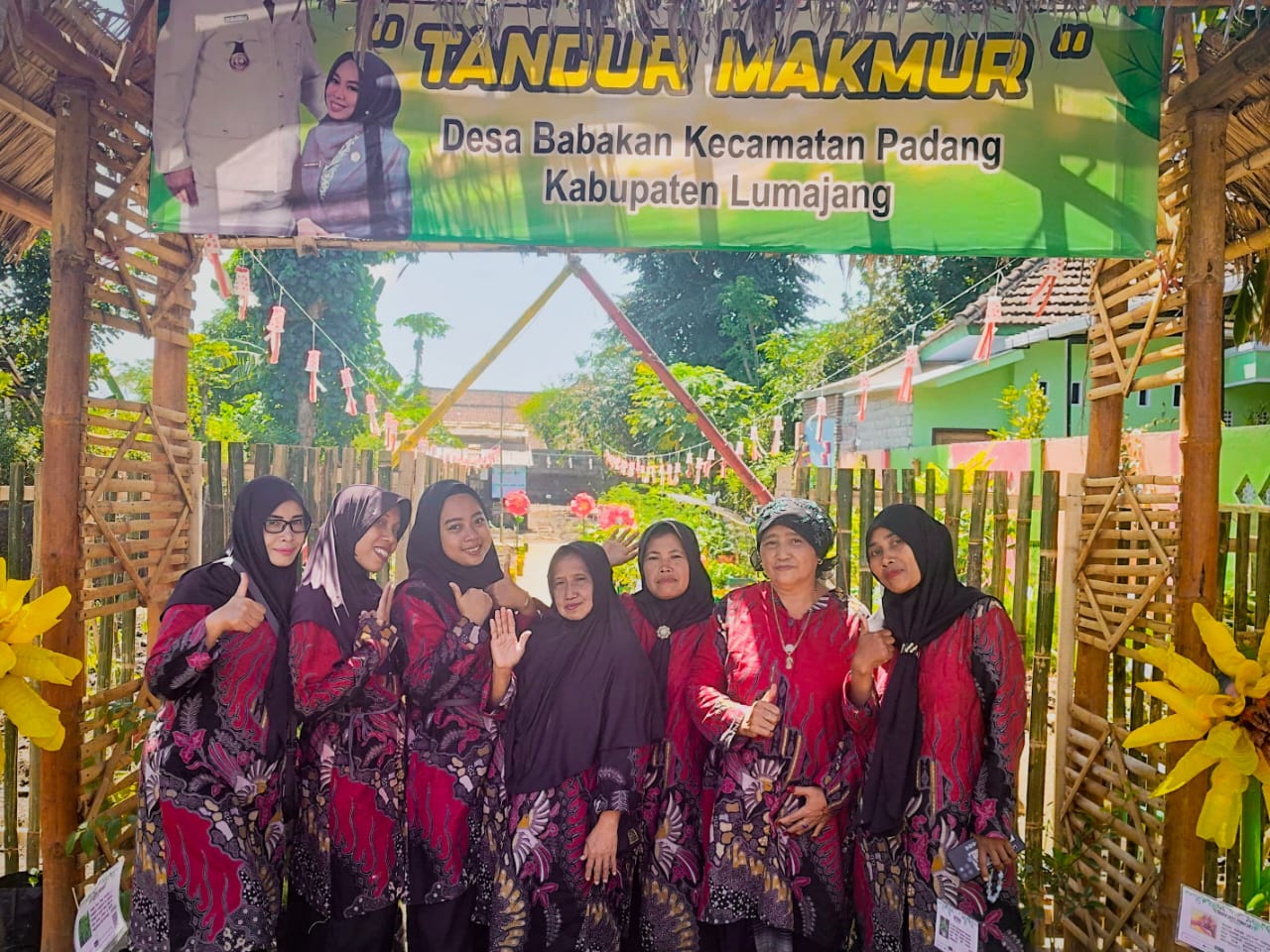 PAWON URIP TANDUR MAKMUR DESA BABAKAN JADI KEBUN MINI YANG SUBUR DAN INFORMATIF