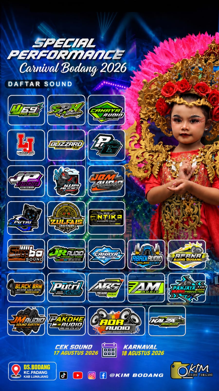PEMBERITAHUAN KARNAVAL DESA BODANG 2026