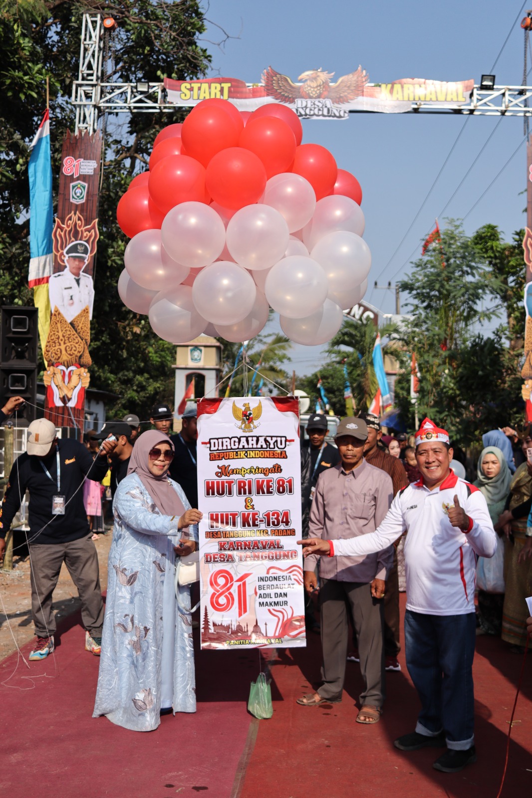 JOSS JISS.. ! KARNAVAL KEMERDEKAAN RI ke 81 TH.2026 DESA TANGGUNG KECAMATAN PADANG.