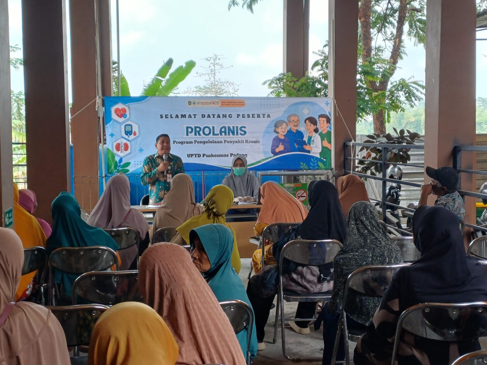PEMANTAUAN DAN PENGARAHAN GIAT PROLANIS DI UPT PUSKESMAS PADANG