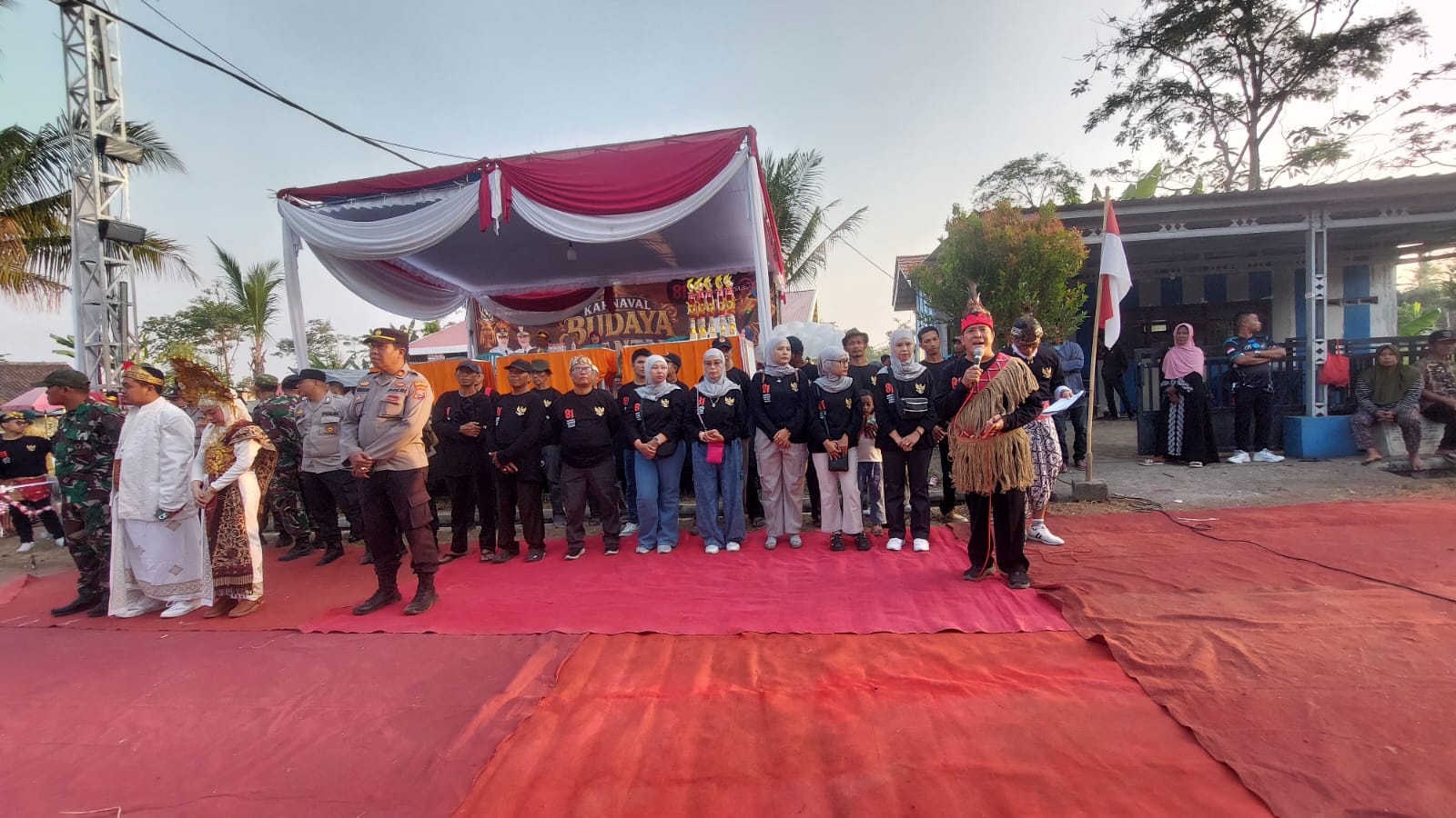 KERREN GAESSS.. ! KARNAVAL KEMERDEKAAN RI ke 81 TH.2026 DESA BABAKAN DIDAHULUI DENGAN UPACARA.