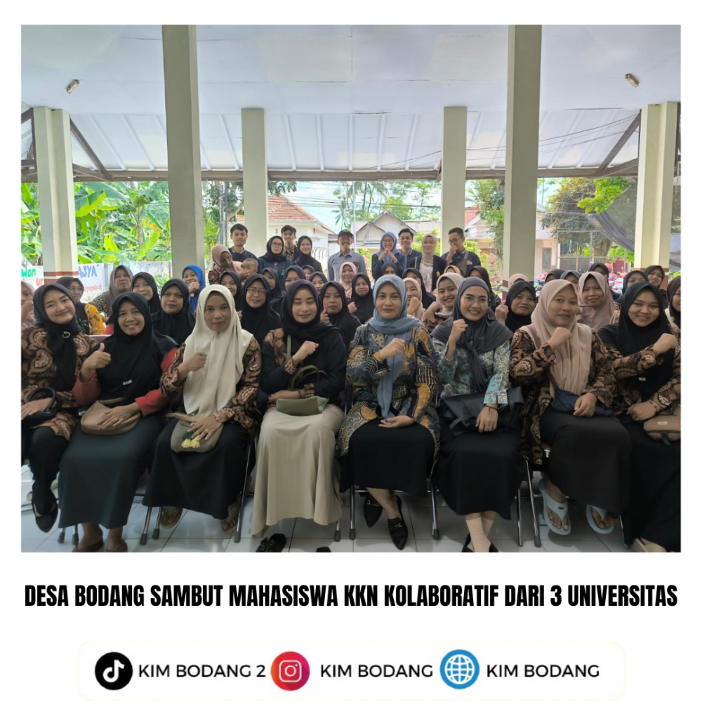 Desa Bodang Sambut Mahasiswa KKN Kolaboratif dari 3 Universitas